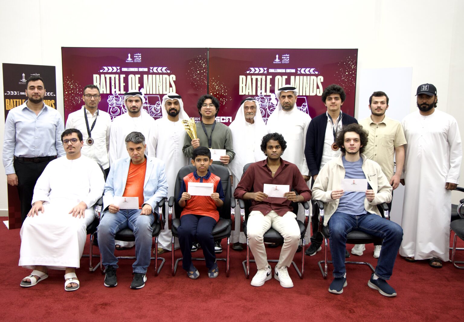 الفلبيني جاكوب بطل "تحدي العقول للشطرنج" بالشارقة