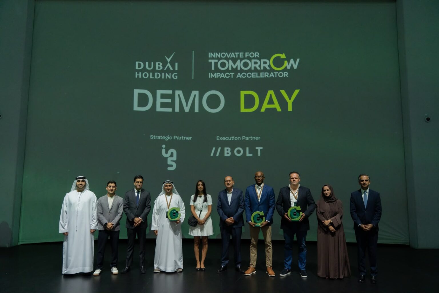 دبي القابضة تعلن الفائزين ببرنامج “ابتكر من أجل الغد 2025” لدعم الشركات الناشئة في الاستدامة