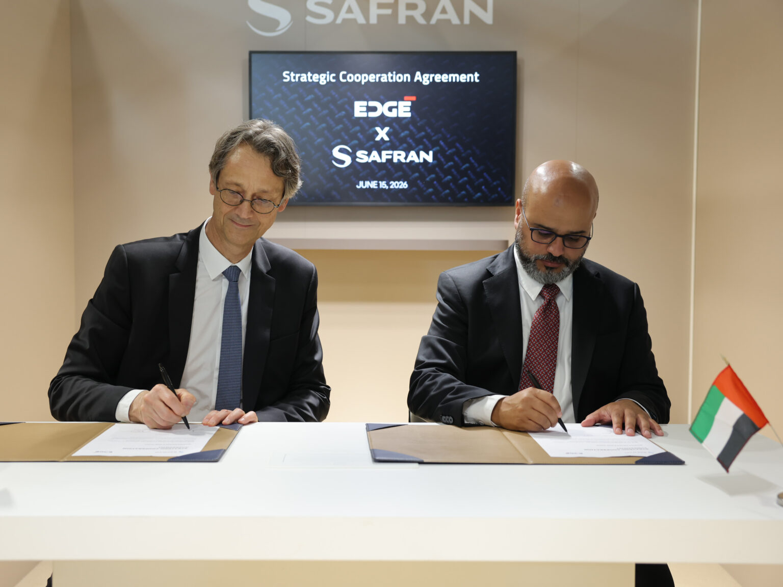 EDGE Group, Safran seal strategic agreement in aerospace, defence