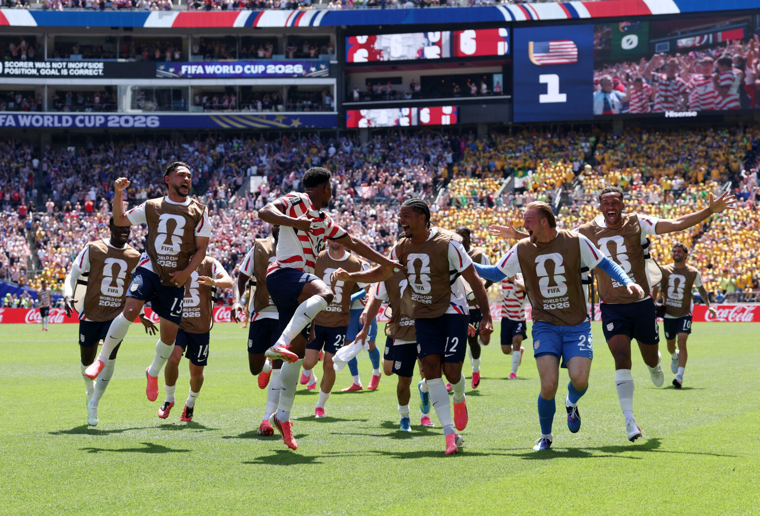 FIFA World Cup: US 2-0 Australia