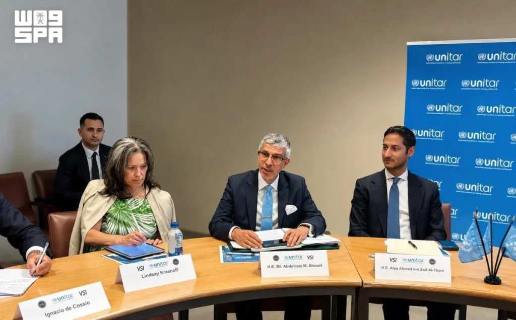 At UN event, Alwasil highlights sport’s role in promoting dialogue and peace