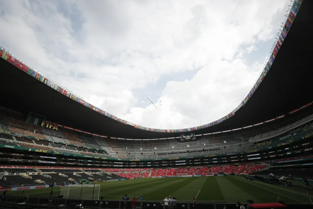 Saudi-made materials help prepare historic Azteca Stadium for World Cup opener