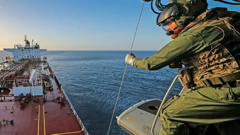British commandos board Russian shadow fleet oil tanker in English Channel