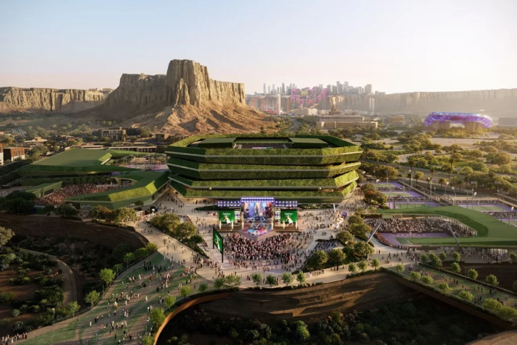 Qiddiya unveils region’s largest National Tennis Centre