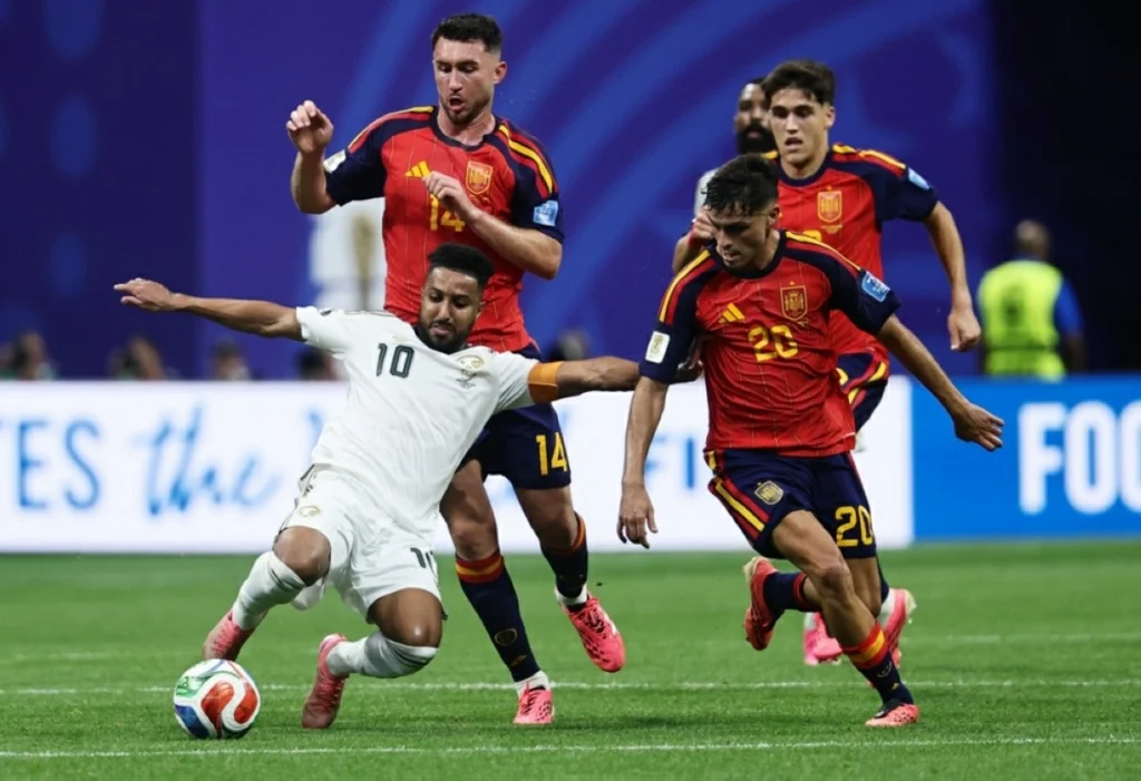 Spain hit four as Saudi Arabia’s qualification hopes narrow