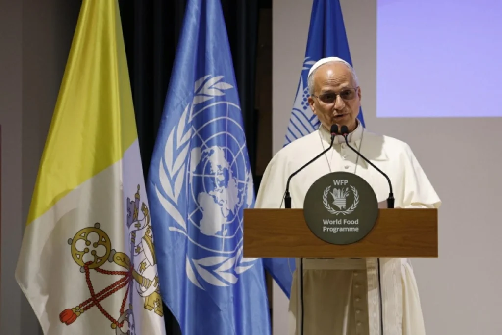 Pope Leo slams leaders who ‘feed’ conflicts while millions go hungry