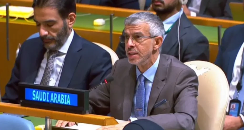 At UN, Saudi Arabia affirms support for Syria’s sovereignty and territorial integrity