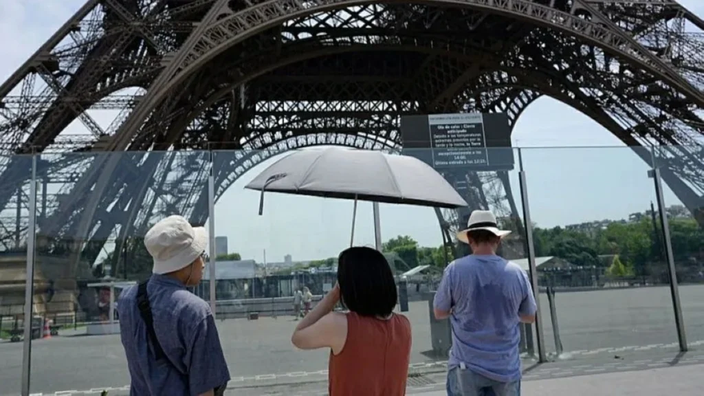 Power outages hit France as Europe is scorching in record heat
