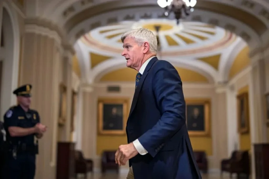 Trump’s Senate meeting explodes into shouting match over Iran war powers