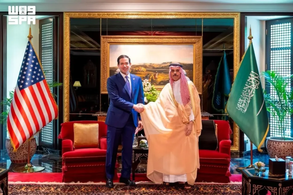 Marco Rubio, Prince Faisal meet to review progress in negotiations with Iran