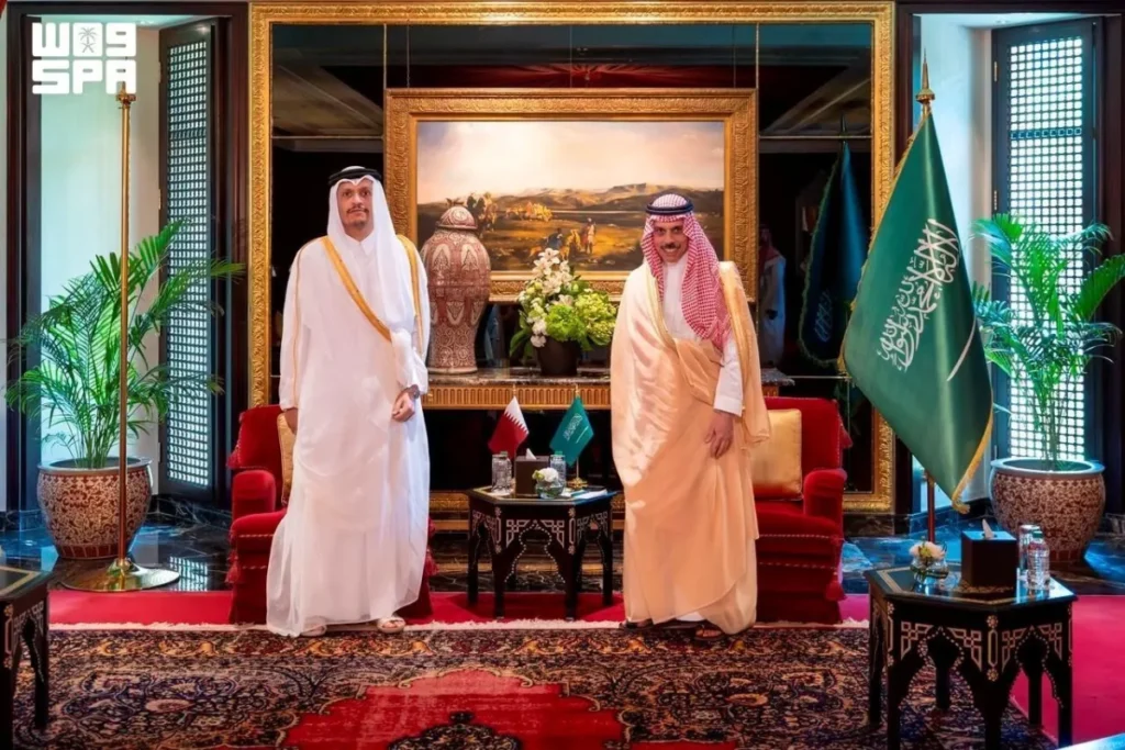 Saudi FM meets with Qatari, Oman counterparts to discuss implications of US-Iran deal