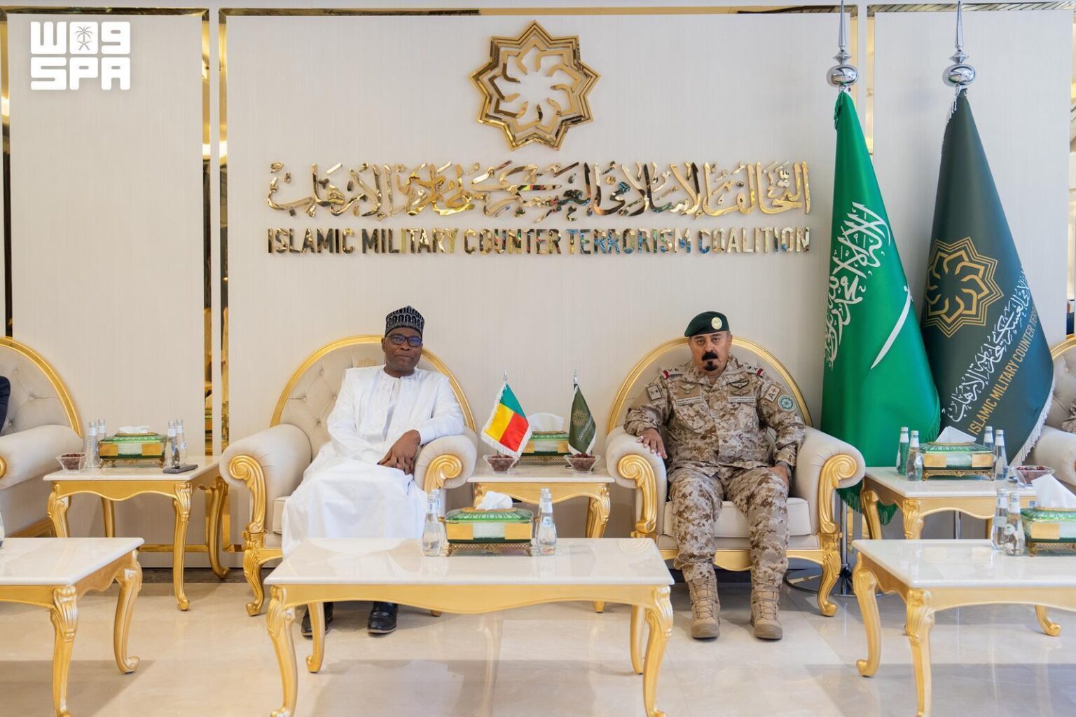 Benin Ambassador to Saudi Arabia Visits IMCTC Headquarters and Praises Its Efforts and Programs