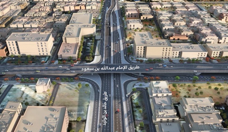 تنفيذ أعمال مشروع تطوير الإمام عبدالله بن سعود في الرياض