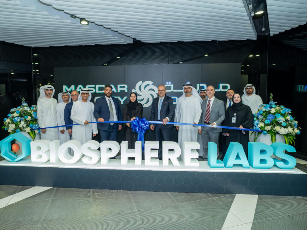 Masdar City opens 'Biosphere' labs in Collaboration with M42, Attentive Science