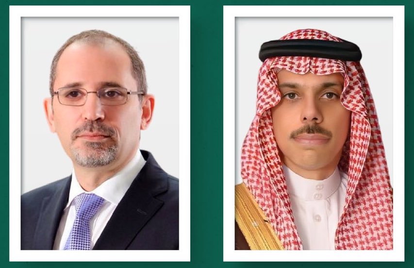 وزير الخارجية يتلقى اتصالًا من وزير خارجية الأردن