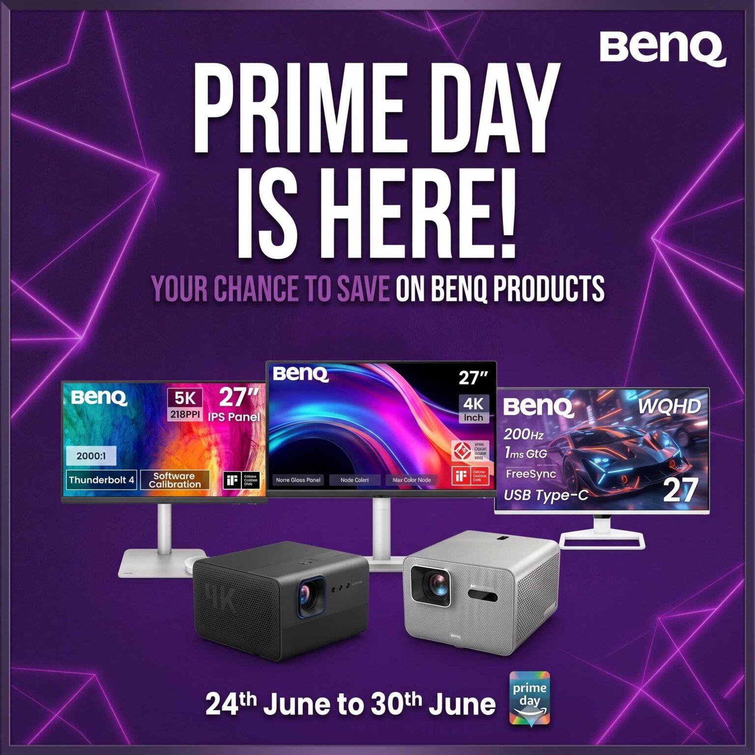 BenQ Unveils Exclusive Amazon Prime Day Deals in Saudi Arabia