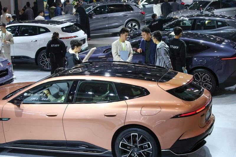 China New Energy Vehicles share hits record 62.9% in May