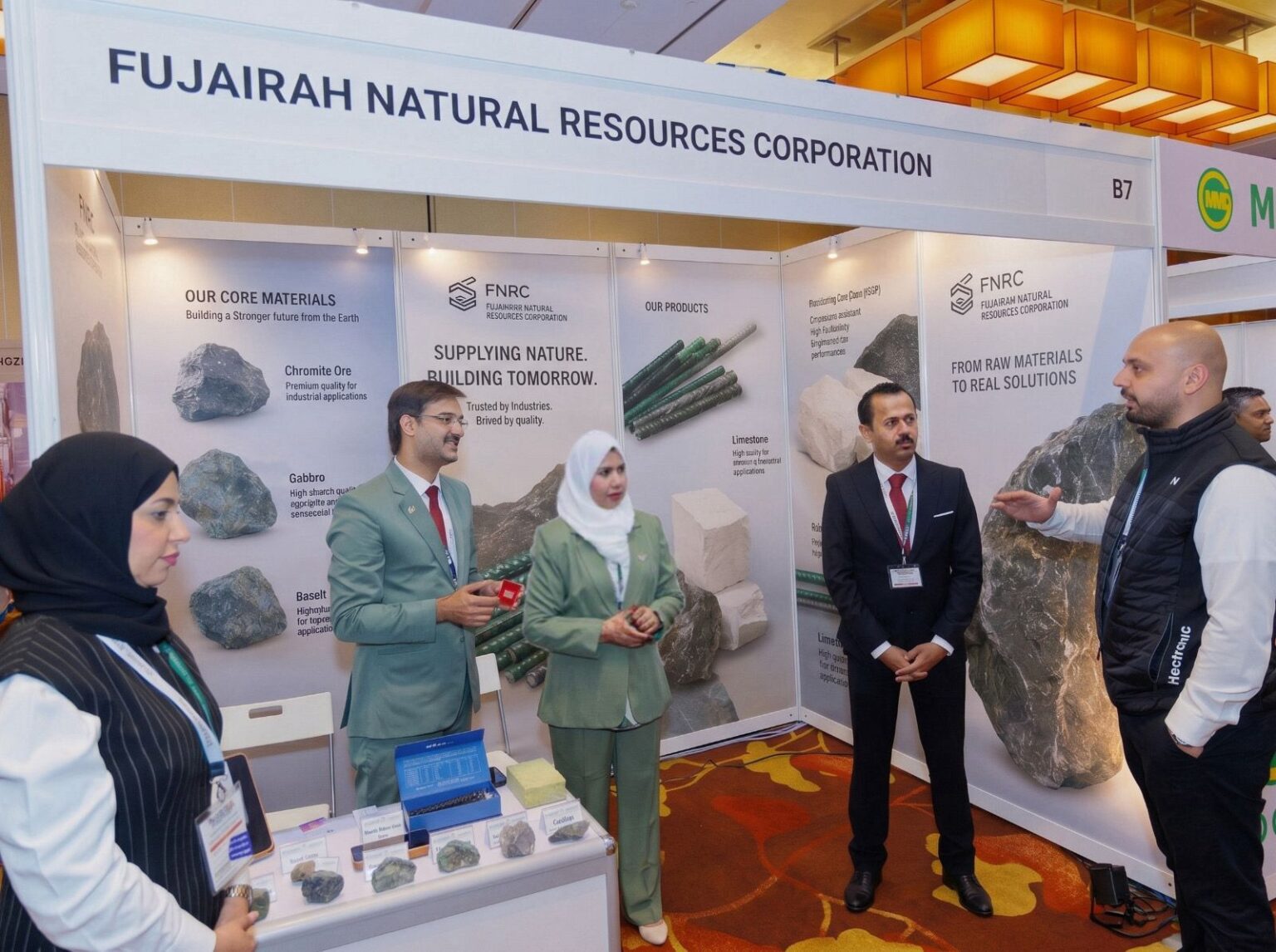 "الفجيرة للموارد الطبيعية" تستعرض فرص الاستثمار بقطاع التعدين بالإمارة خلال مؤتمر التعدين بسنغافورة
