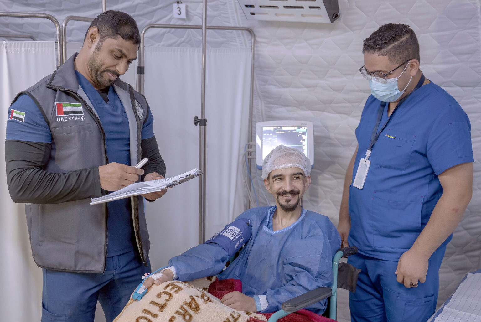 UAE Floating Hospital in Al Arish performs four specialised surgeries for Gaza patients under Operation Chivalrous Knight 3