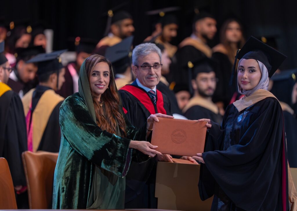 Bodour Al Qasimi celebrates 842 AUS graduates