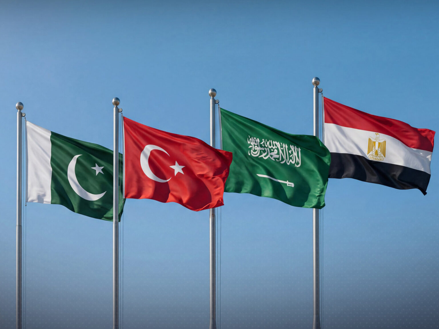 مصر والسعودية وتركيا وباكستان تؤكد ضرورة ضمان أمن الخليج في الاتفاق الأمريكي الإيراني