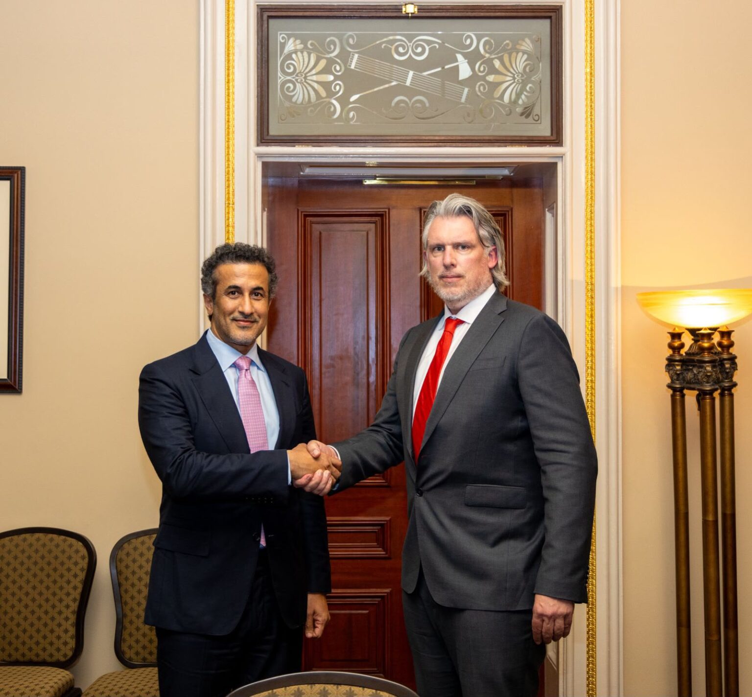 Saeed Al Hajeri leads UAE delegation in meetings with senior officials in Washington, D.C