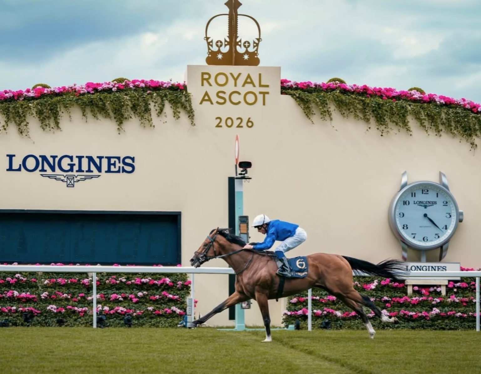 Ombudsman secures Prince of Wales’s Stakes title for Godolphin at Royal Ascot