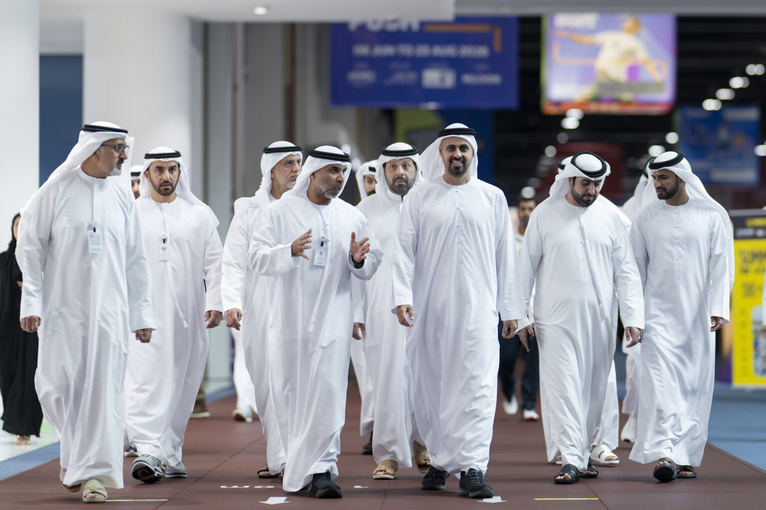 Theyab bin Mohamed bin Zayed visits Abu Dhabi Summer Sports 2026