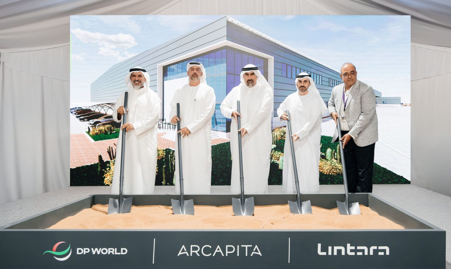 DP World, Arcapita’s Lintara break ground on 20,000 sqm logistics centre in Jafza