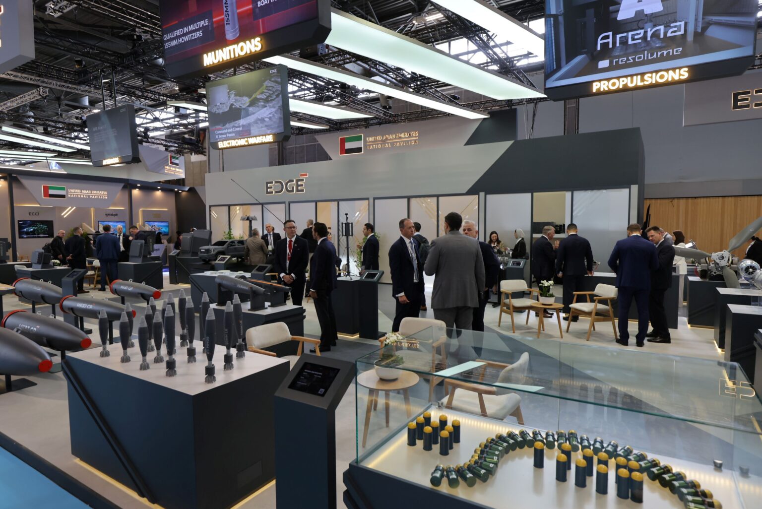 UAE National Pavilion attracts global defence leaders on first day of Eurosatory 2026 in Paris