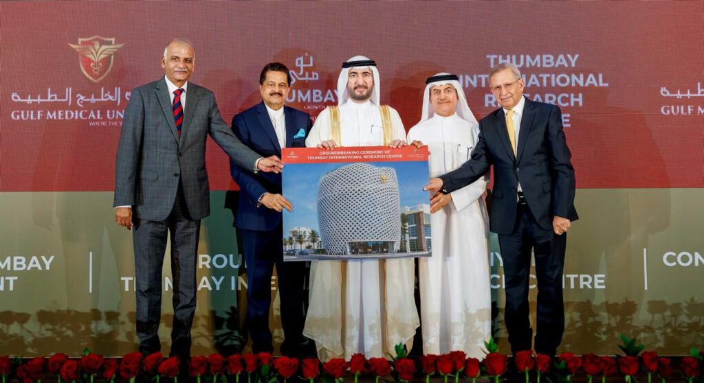 Thumbay Group breaks ground on landmark research centre to advance future of medicine