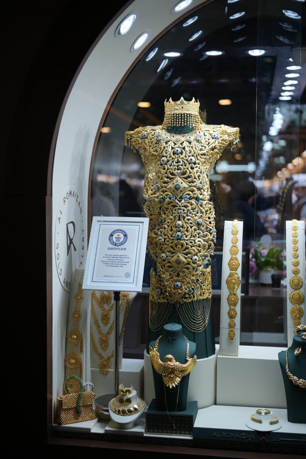 World’s most expensive gold dress captivates visitors at WJMES