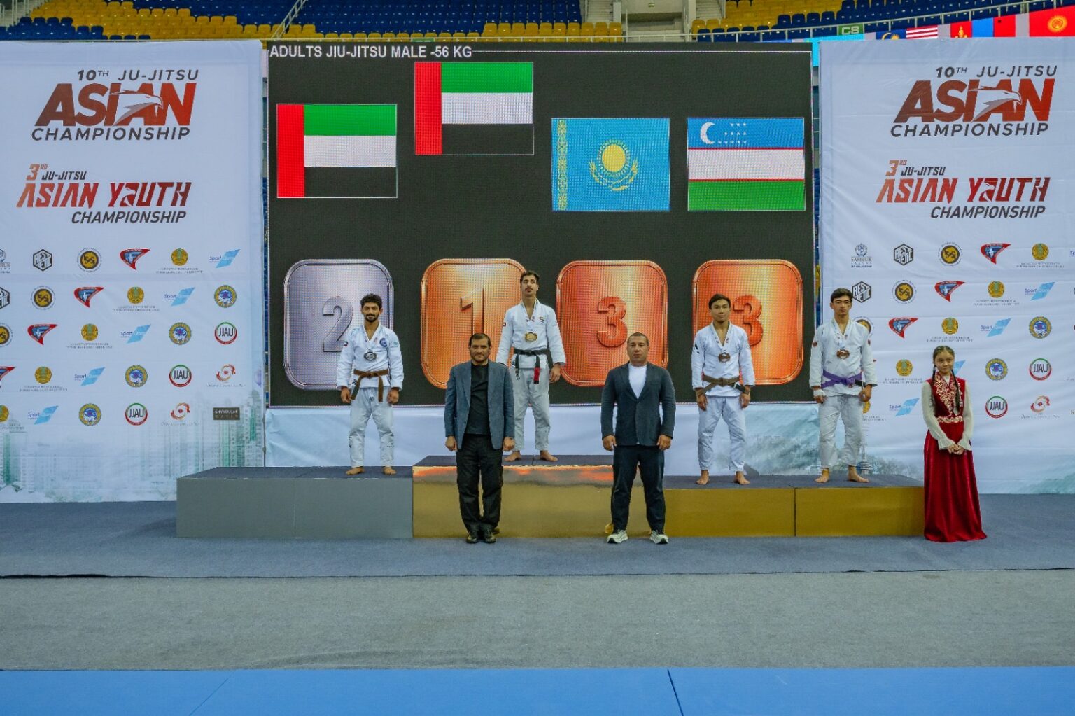 UAE scoops nine medals on opening day of Jiu-Jitsu Asian Championship in Kazakhstan