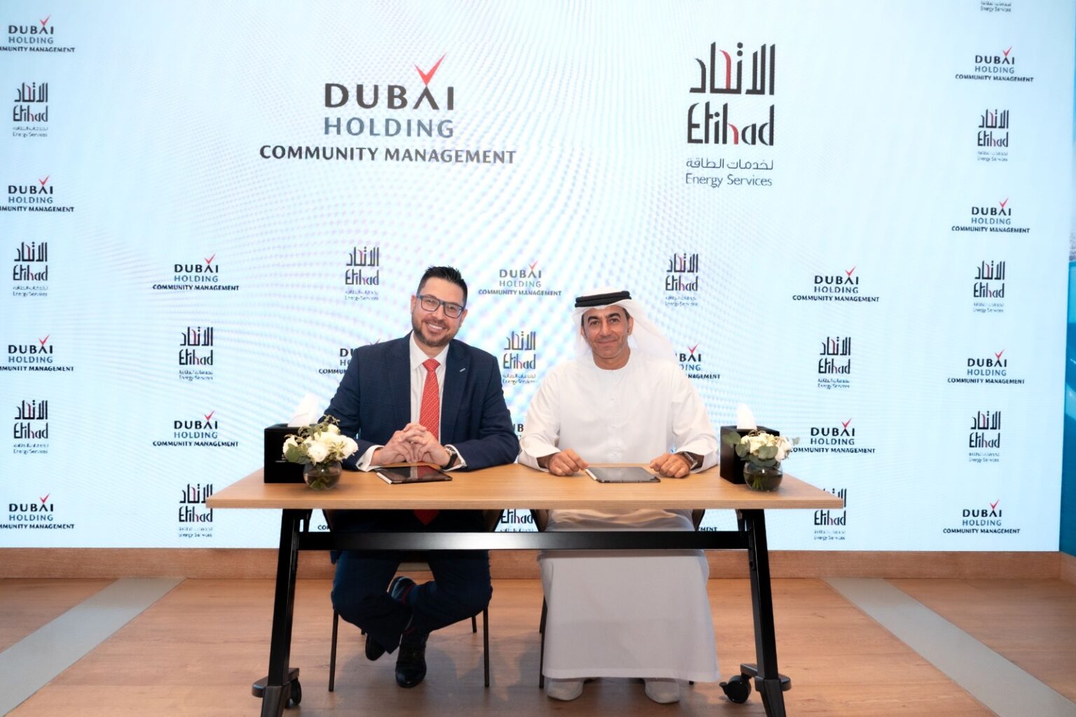 تعاون بين دبي القابضة لإدارة المجمعات و"الاتحاد إسكو" لتعزيز كفاءة الطاقة بمجمعات دبي السكنية