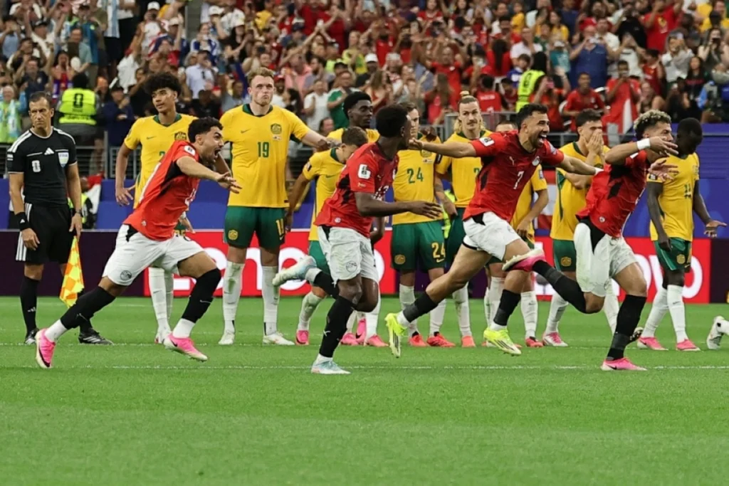 Egypt beat Australia on penalties to reach historic World Cup Round of 16
