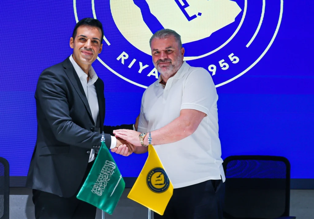 Postecoglou arrives at Al Nassr with title ambitions after signing as head coach