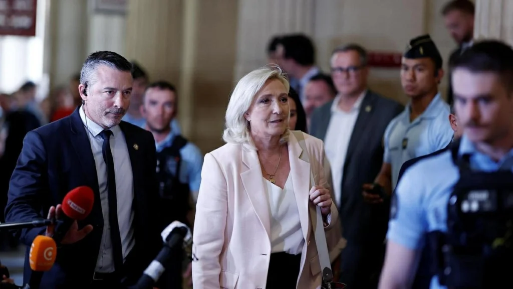 French far-right leader Marine Le Pen cleared to run for president but with ankle monitor