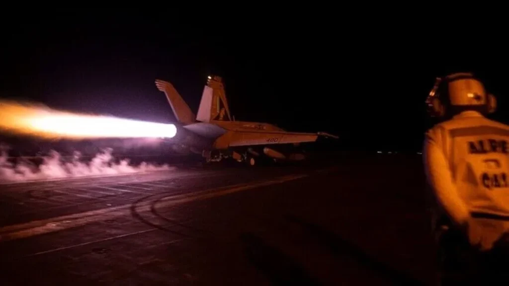 US launches new strikes on Iran, resumes naval blockade
