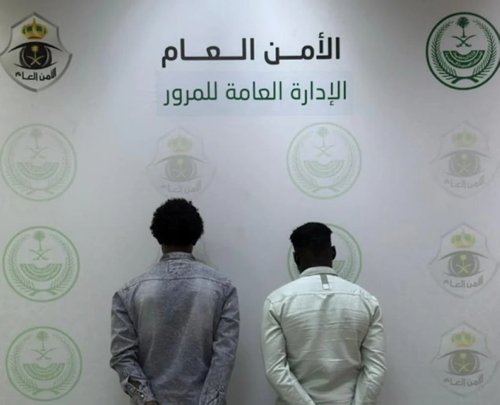 Two Sudanese arrested in Asir with 106 kg of hashish concealed in vehicle