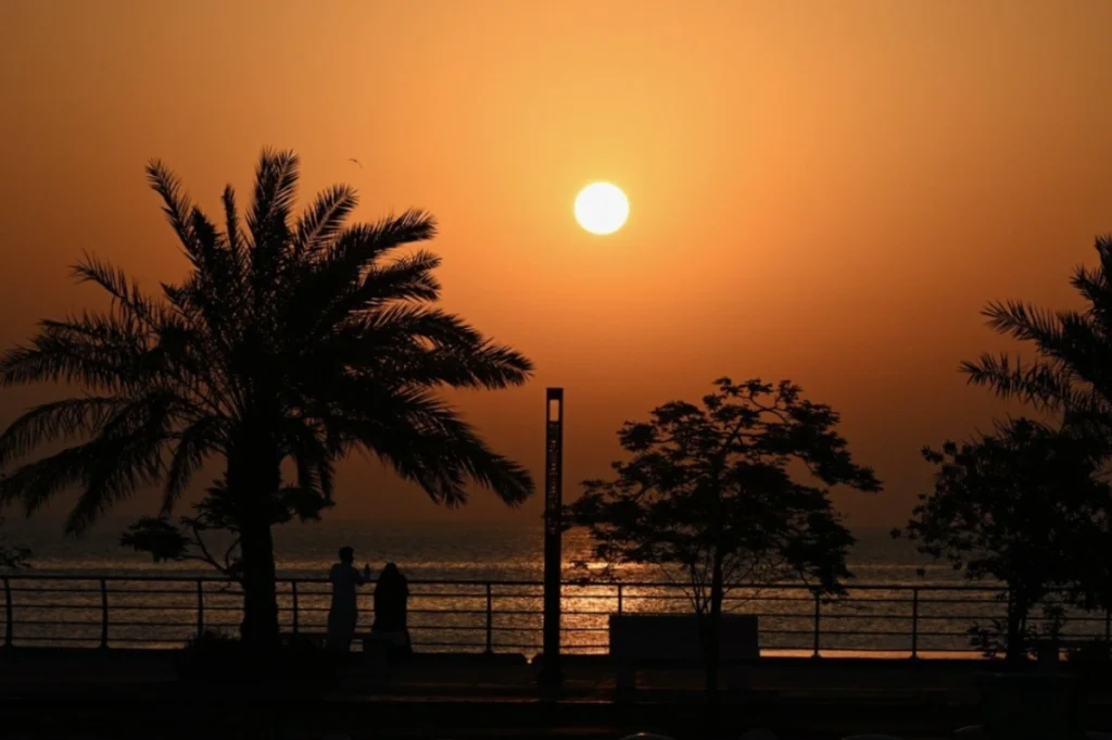 Temperatures soar across Saudi Arabia, reaching up to 50°C