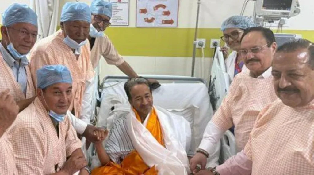 Indian activist Sonam Wangchuk ends hunger strike
