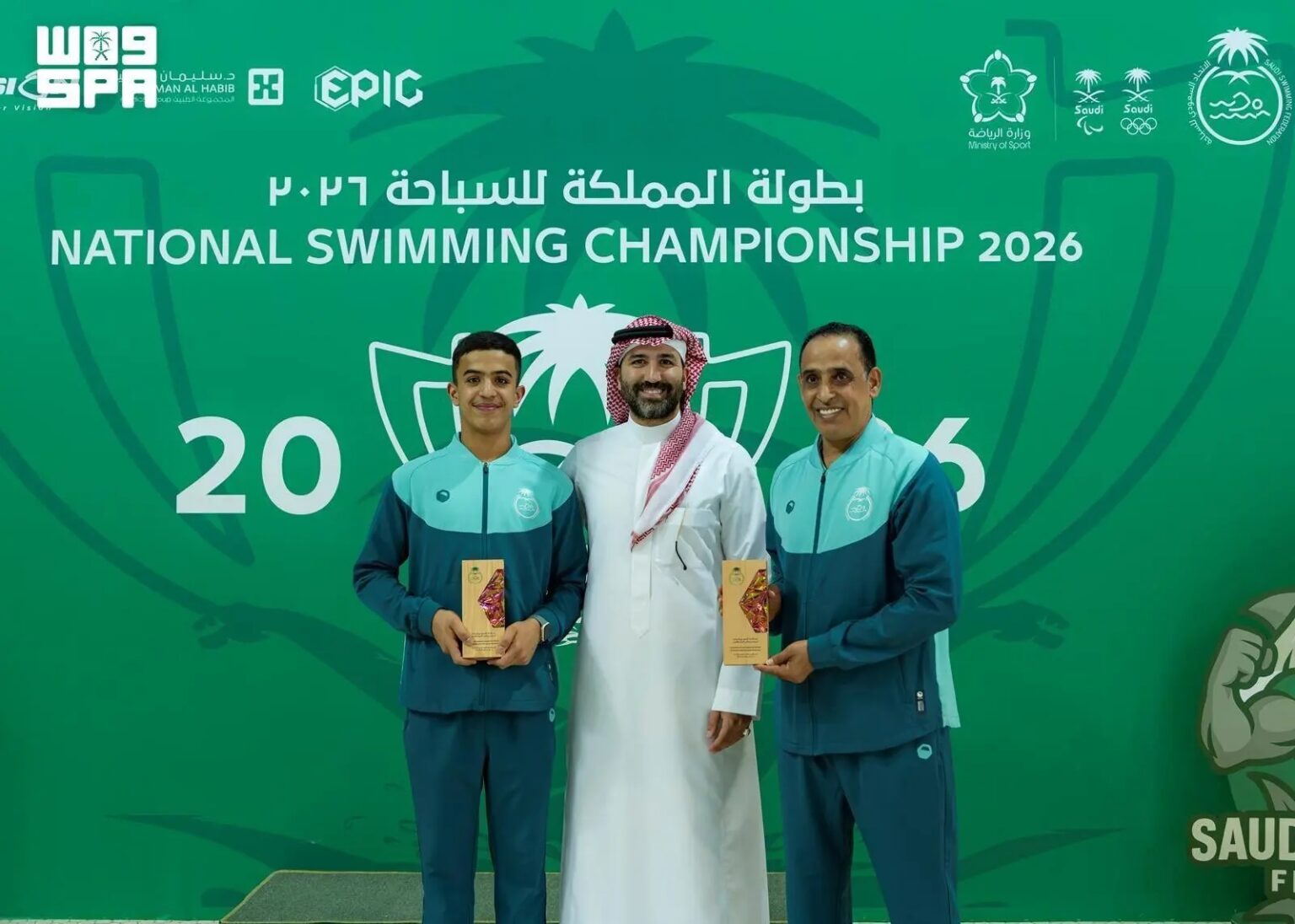 Saudi Swimming Federation Honors Hassan Al-Shalati for Asian Championships Bronze