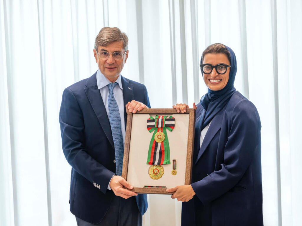 UAE President confers First-Class Order of Zayed II on Ambassador of French Republic