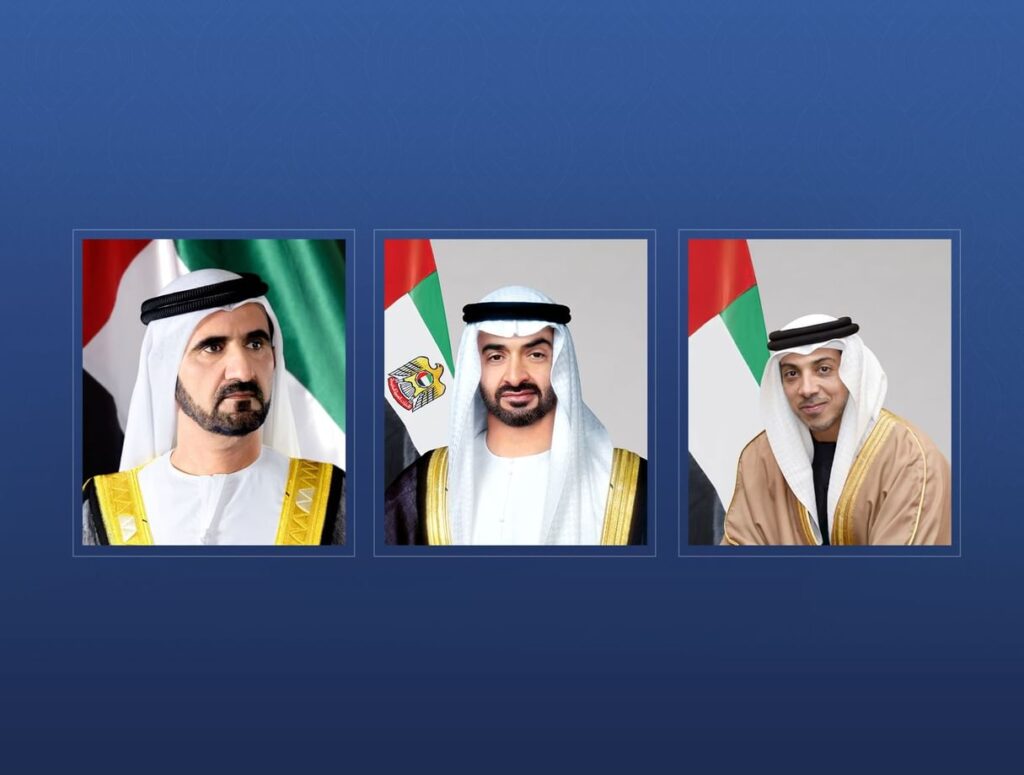 رئيس الدولة ونائباه يهنئون الرئيس الأمريكي بذكرى استقلال بلاده