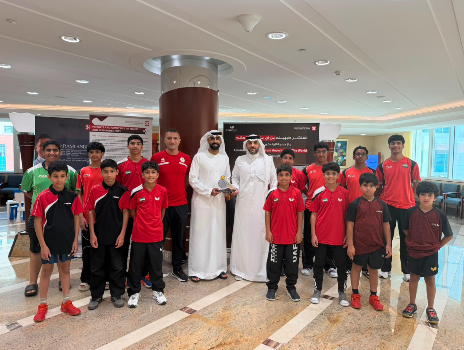 منتخب كرة الطاولة يشارك في بطولة غرب آسيا بالأردن في أغسطس
