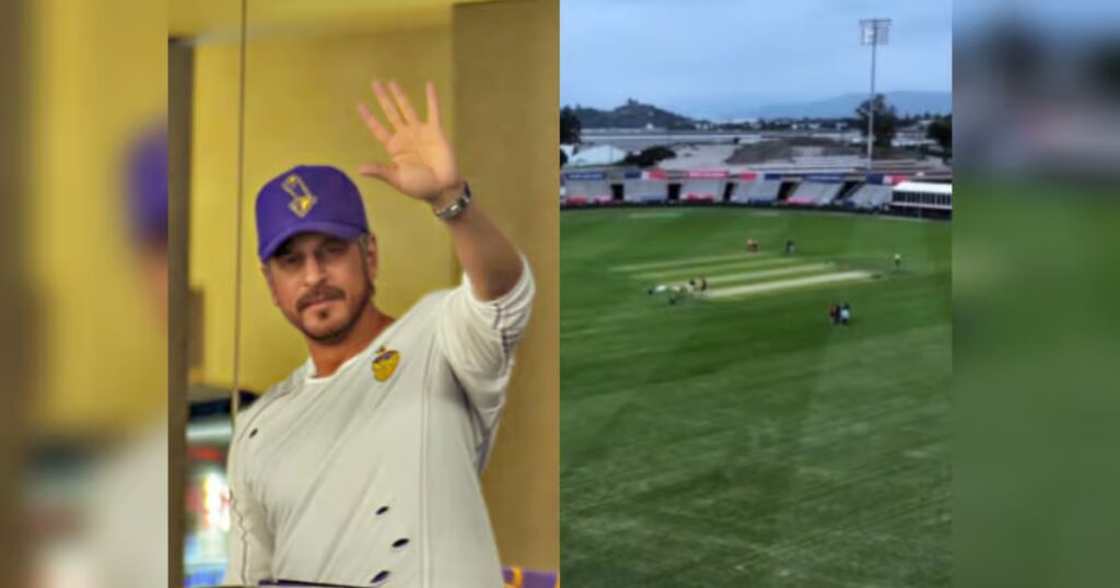 Shah Rukh Khan unveils new cricket stadium in Los Angeles