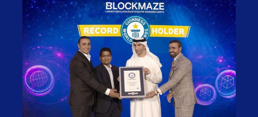 Blockmaze achieves Guinness World Records recognition as world’s ‘Most Regulated Blockchain Ecosystem’
