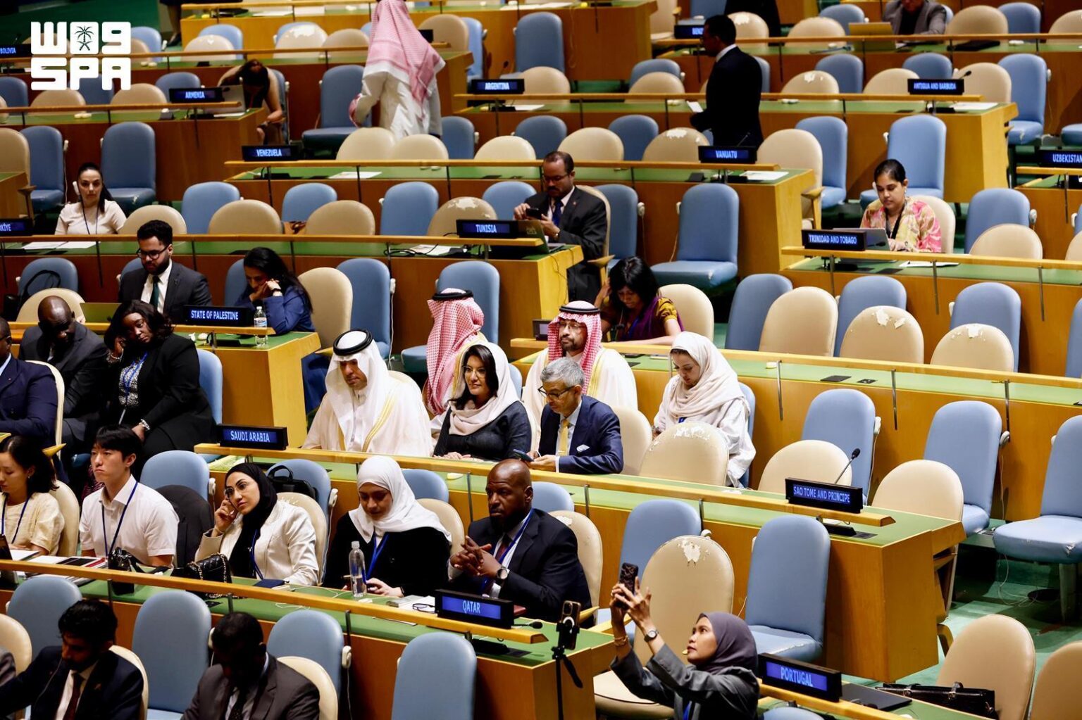 Municipalities Minister Highlights Saudi Arabia’s Urban Development Progress and National Transformation Indicators at United Nations