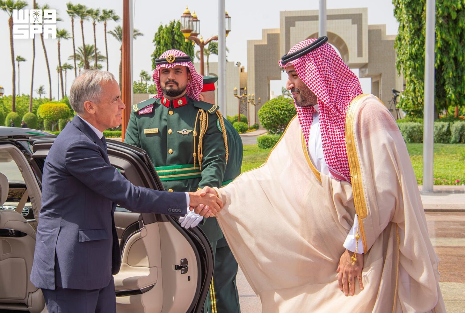 HRH the Crown Prince, Canadian Prime Minister Hold Talks, Witness Signing of Bilateral Agreements