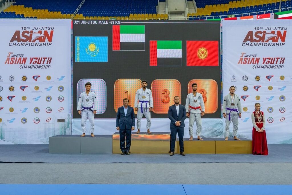 55 ميدالية ملونة ولقب الكبار حصيلة مشاركة منتخب الإمارات في بطولة آسيا للجوجيتسو